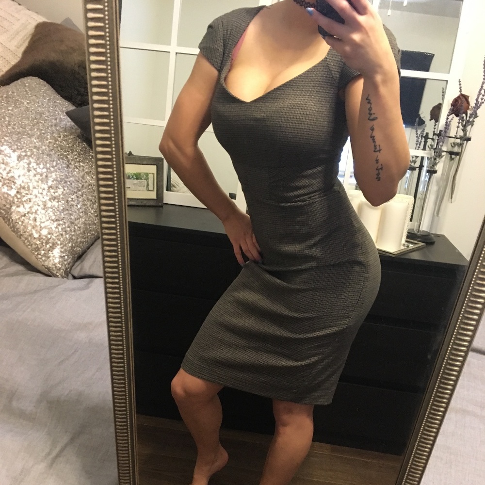 H&M Pinup Pencil Dress